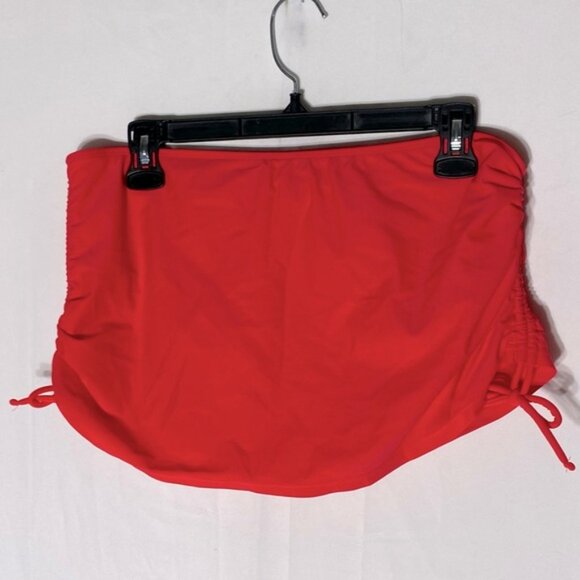 5/$25 George Neon Orange Swim Skirt Bikini Bottom M - Picture 11 of 12